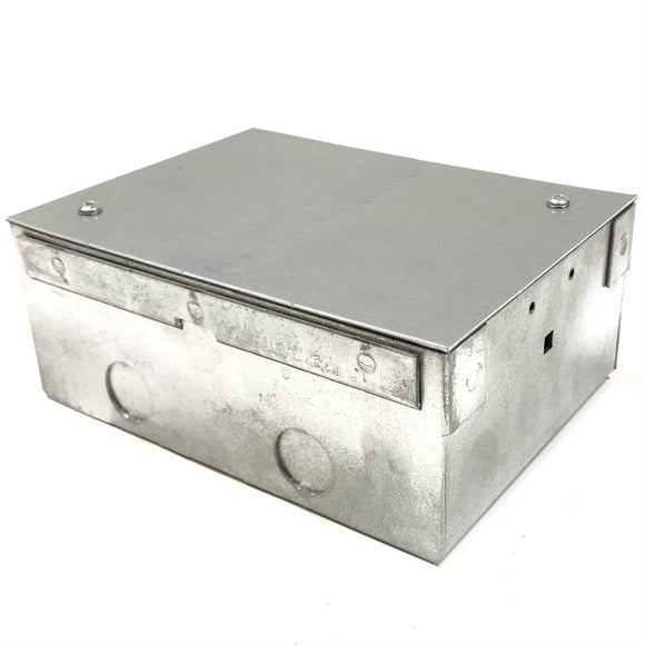 62W Steel City Galvanized Steel Floor Box
