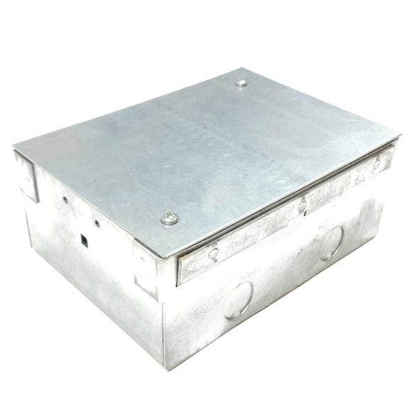 62W Steel City Galvanized Steel Floor Box