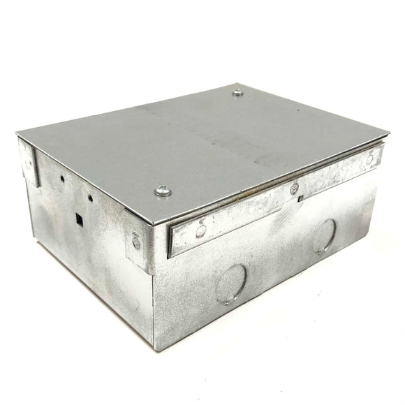 62W Steel City Galvanized Steel Floor Box