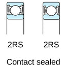 63022RSC3 Koyo Ball Bearing, Rubber Sealed-3