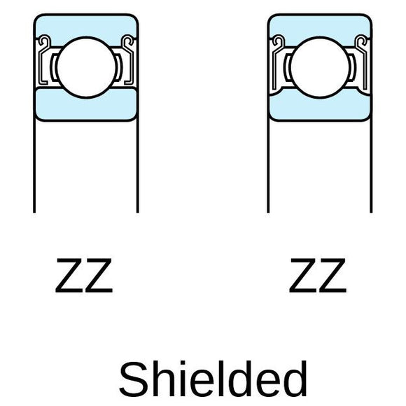 6318ZZXC3 Koyo Ball Bearing, Shielded