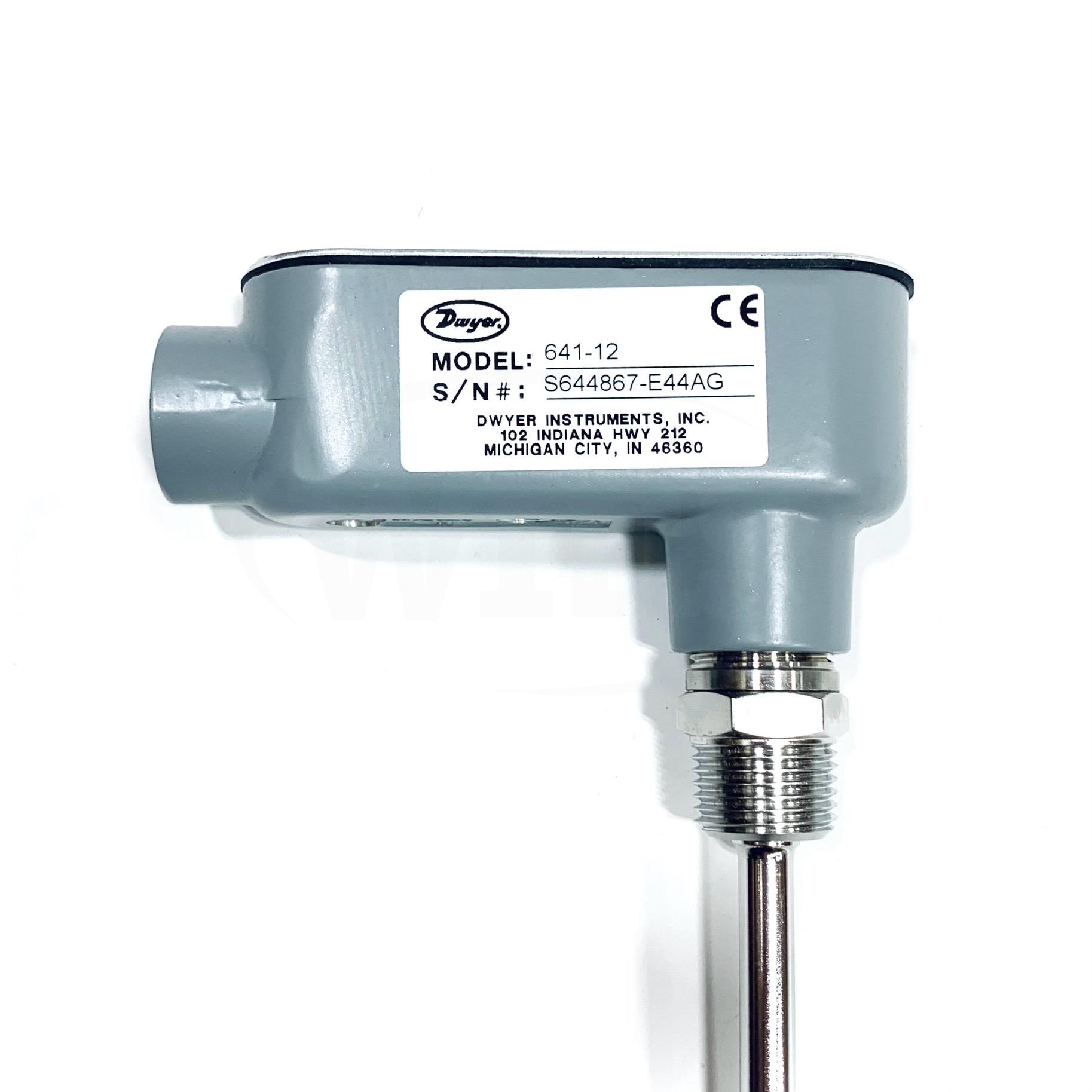 641-12 Dwyer Air Velocity Transmitter with 12" Probe - 0