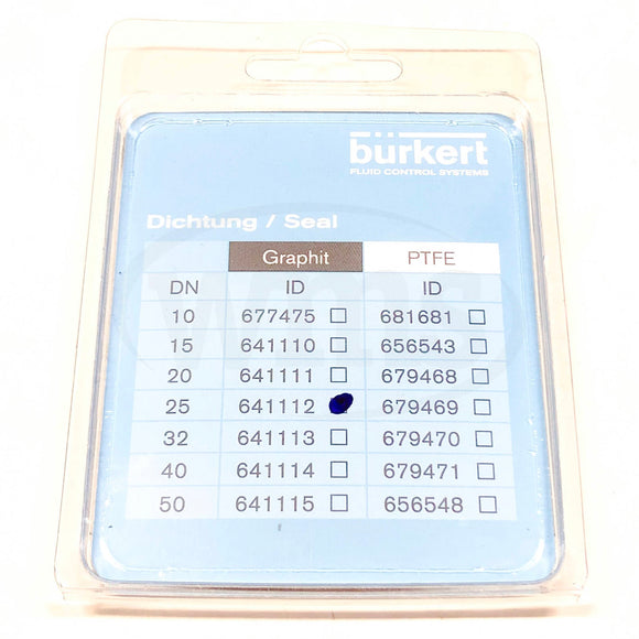 641112 Burkert Fluid Control Systems Seal