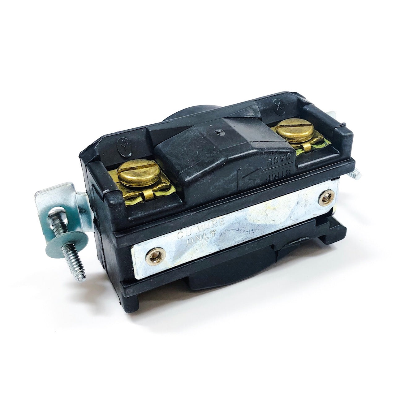 6430 Arrow Hart, Cooper Locking Receptacle, 20A, 480V, Black