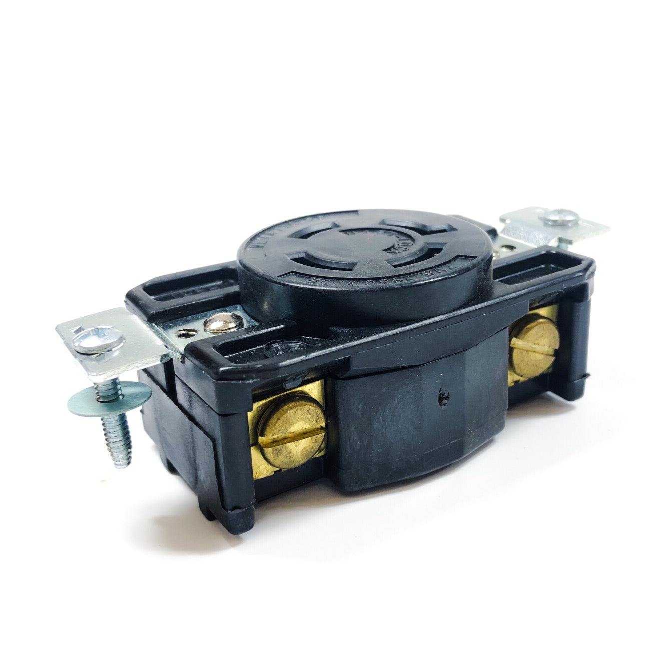 6430 Arrow Hart, Cooper Locking Receptacle, 20A, 480V, Black