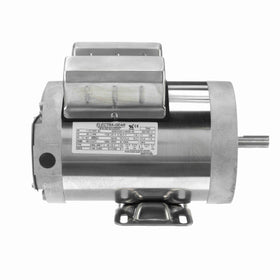 6439191253 Leeson 1.5HP Boat Hoist Electric Motor, 1800RPM - 0