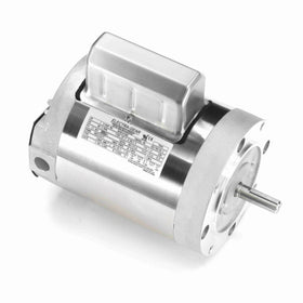 6439191262 Leeson 1HP Stainless Steel Boat Hoist Electric Motor, 1800RPM - 0