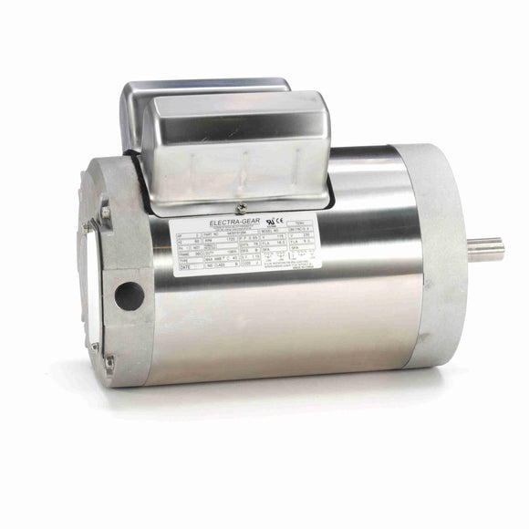 6439191264 Leeson 2HP Stainless Steel Boat Hoist Electric Motor, 1800RPM