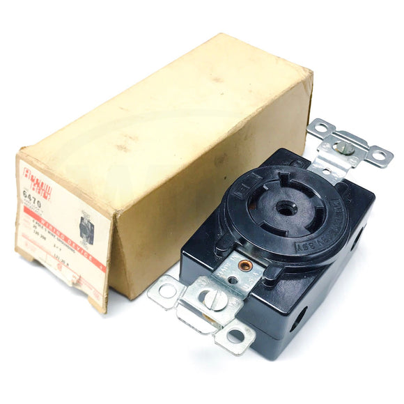 6470 Arrow Hart Receptacle, 4-Pole, 5-Wire, 20 Amp