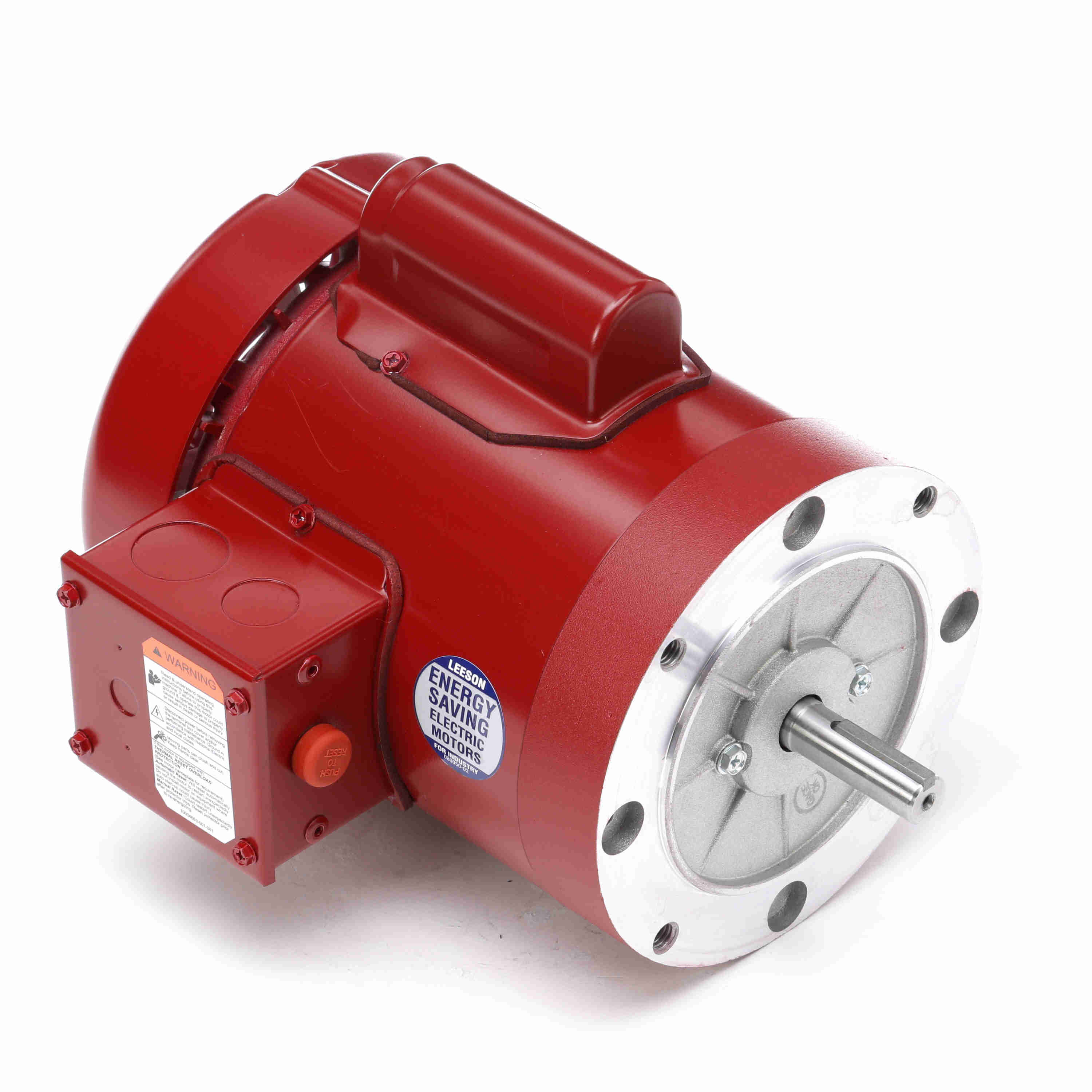 110492.00 Leeson 1/2HP Hi-Torque Farm/Agriculture Duty Electric Motor ...