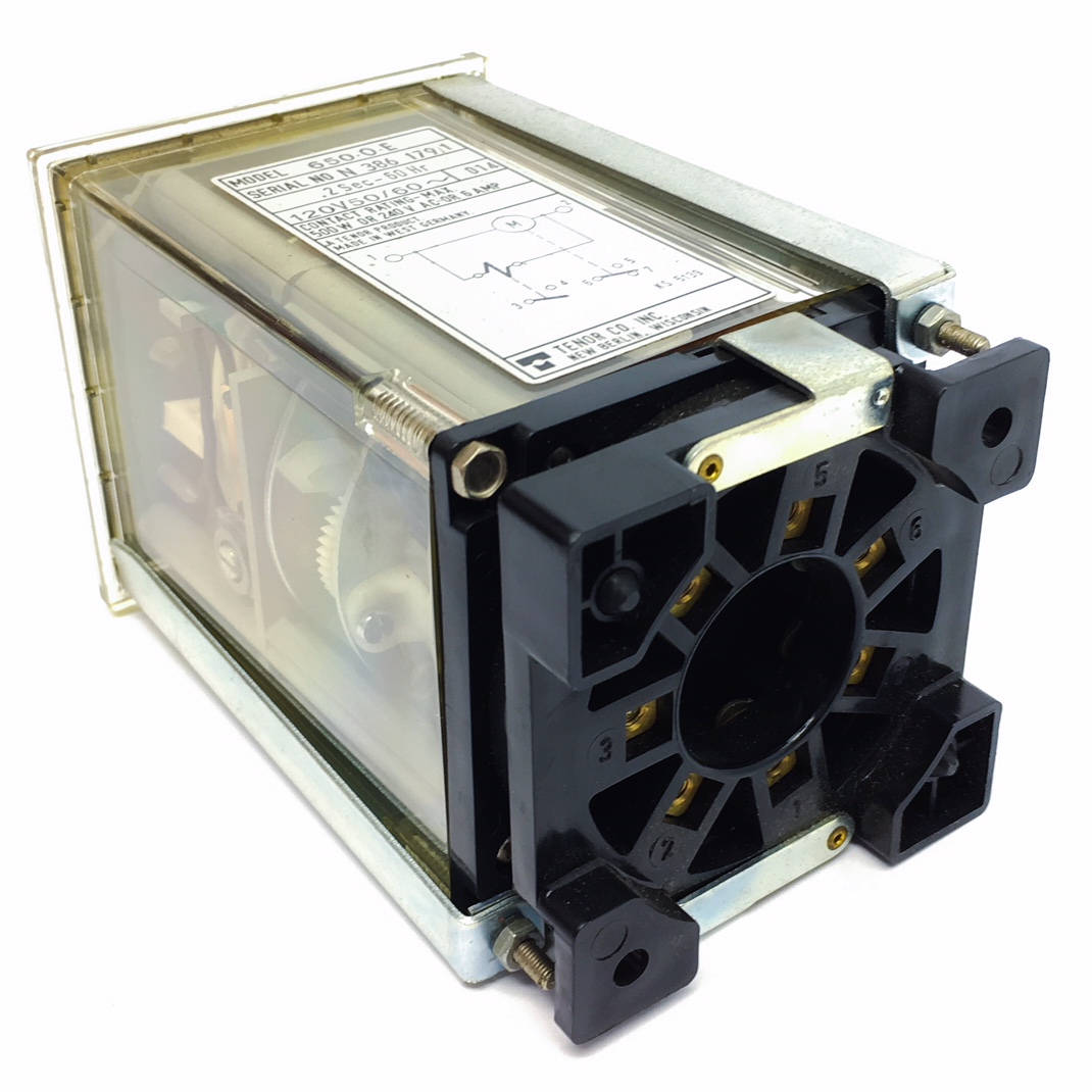 650-0-E Tenor Timing Relay, 120V 50/60Hz - 0