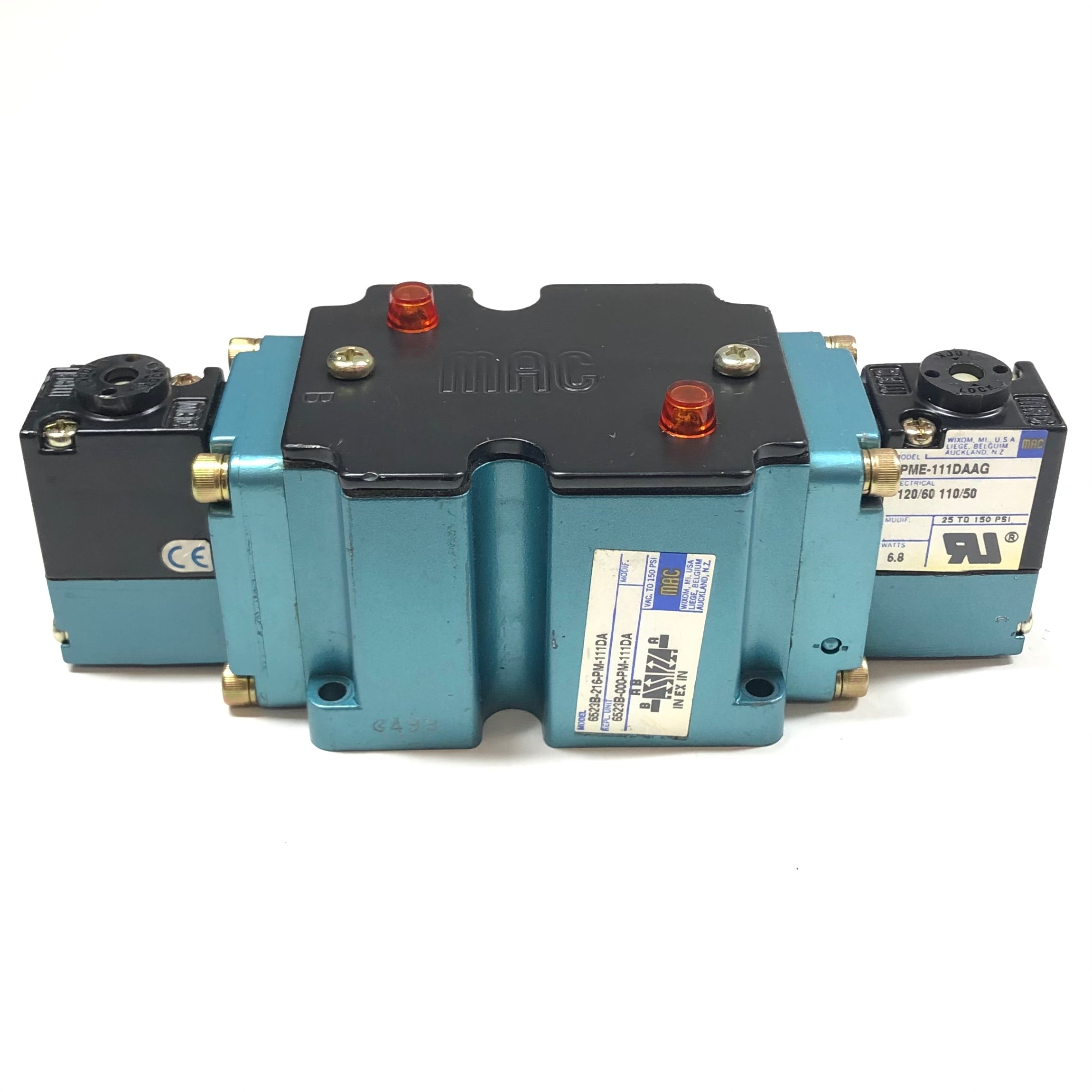 6523B-216-PM-111DA MAC Solenoid Valve