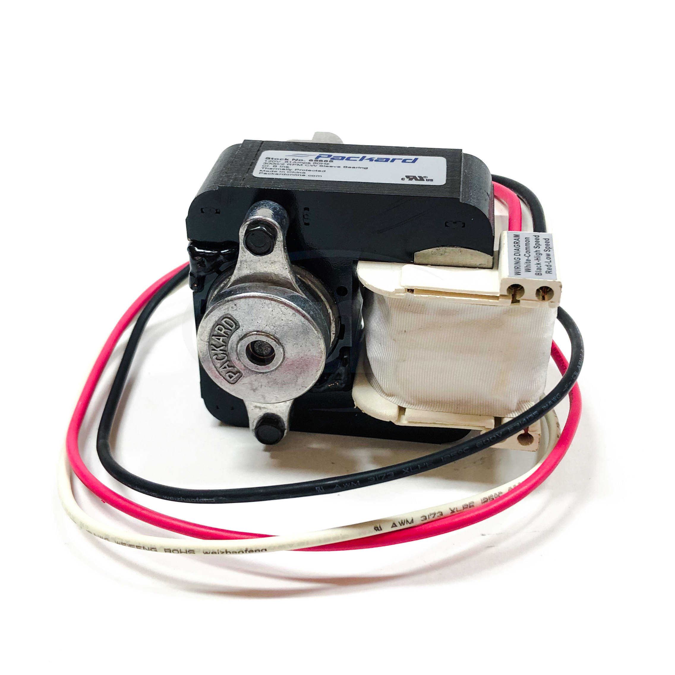 65685 Packard C-Frame Motor, 1", 120 Volt, 3000/1550 Rpm,