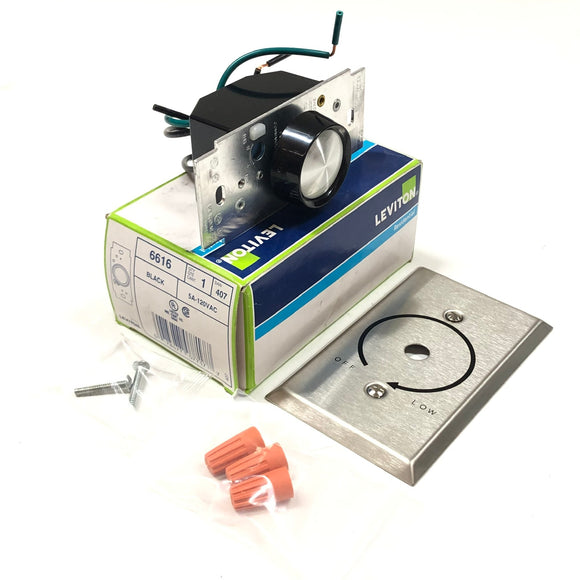 6616 Leviton Single Pole Fan Speed Control