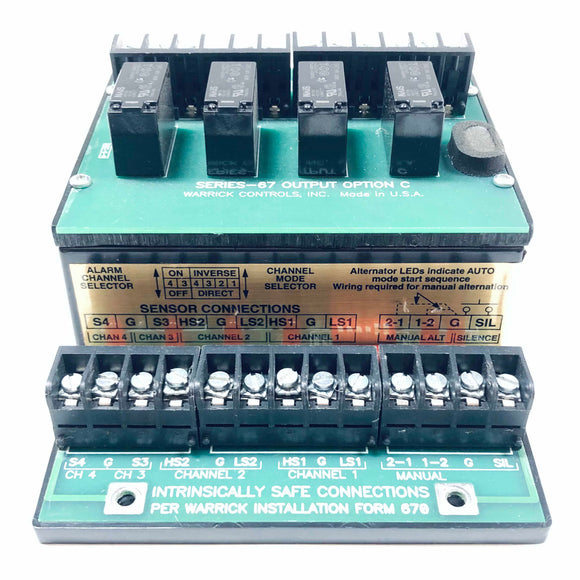 67B1COA Warrick Controls Series 67 Multi Function Level Control