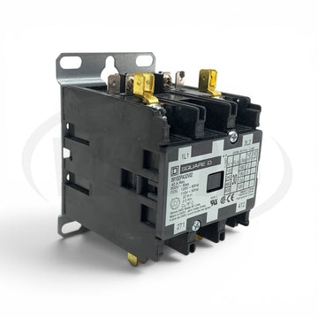 8910DPA32V02 Square D Definite Purpose Contactor, 2 Poles, 120V AC Coil, 30 A,