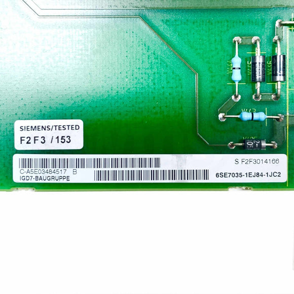 6SE7035-1EJ84-1JC2 Siemens PLC Inverter Module