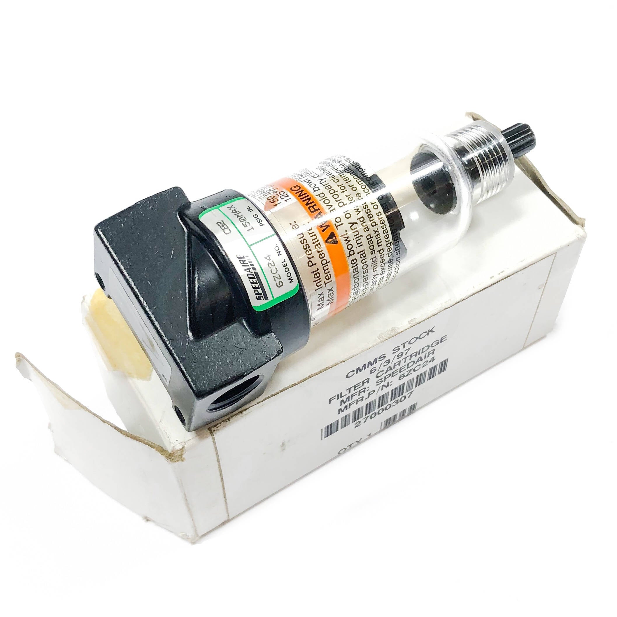 6ZC24 Speedaire 1/4" Coalescing Filter