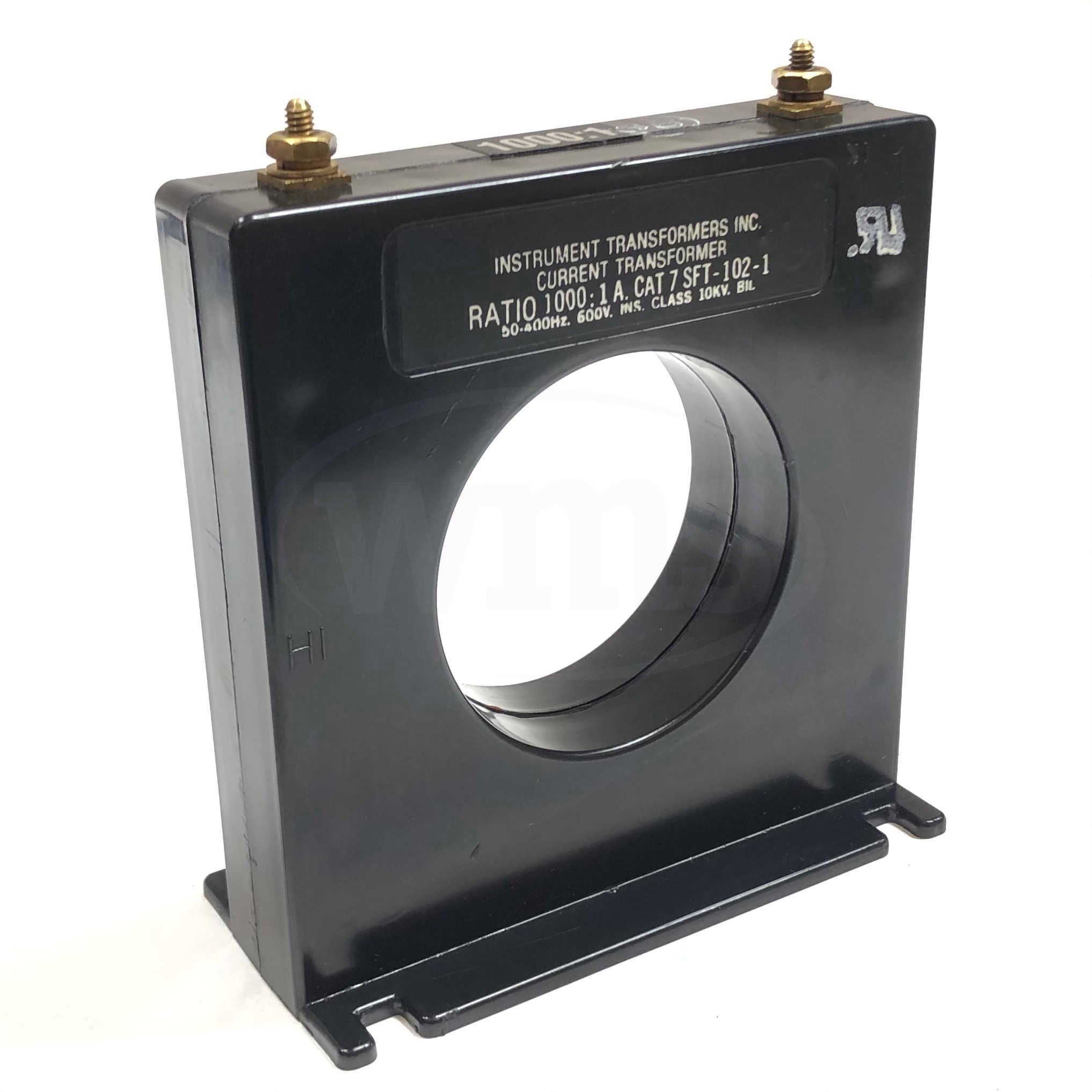 7-SFT-102-1 Instrument Transformers, Current Transformer, 1000: 1A, 50-400Hz, 60
