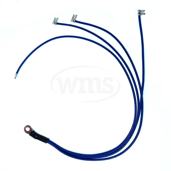 7.5-BLUE 7.5HP Wire Harness (Blue, 1/4" Eye)