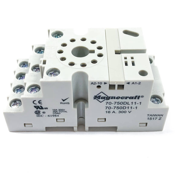 70-750DL11-1 Magnecraft Relay Base