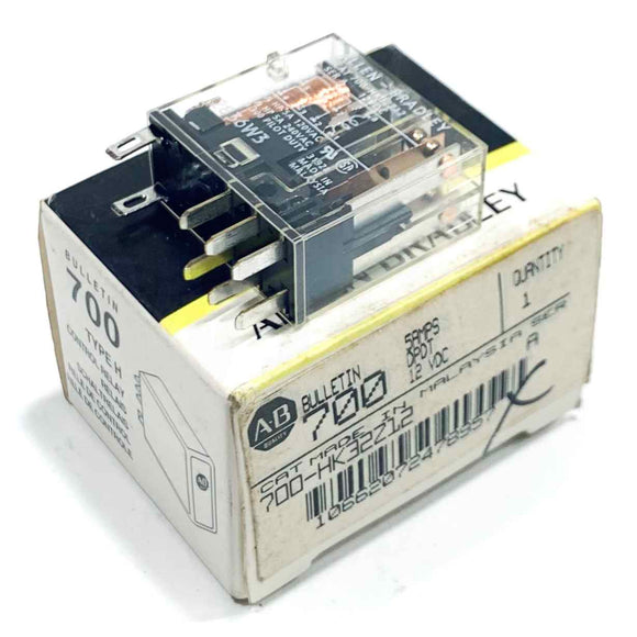 700-HK32Z12 Allen-Bradley Type H Control Relay, 12Vdc, Series A
