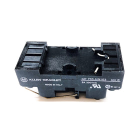 700-HN103 Alllen Bradley Socket and Relay, 14 Blade Based Miniture Relay Socket