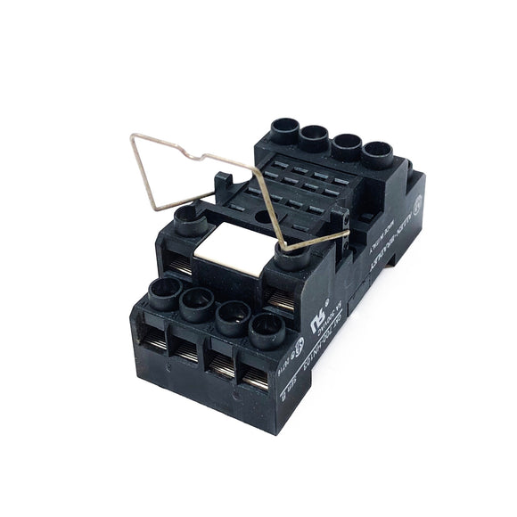700-HN103 Alllen Bradley Socket and Relay, 14 Blade Based Miniture Relay Socket