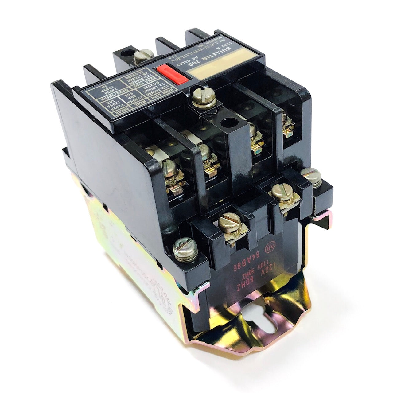ALLEN BRADLEY INDUSTRIAL CONTROL AC RELAY NEW (B60