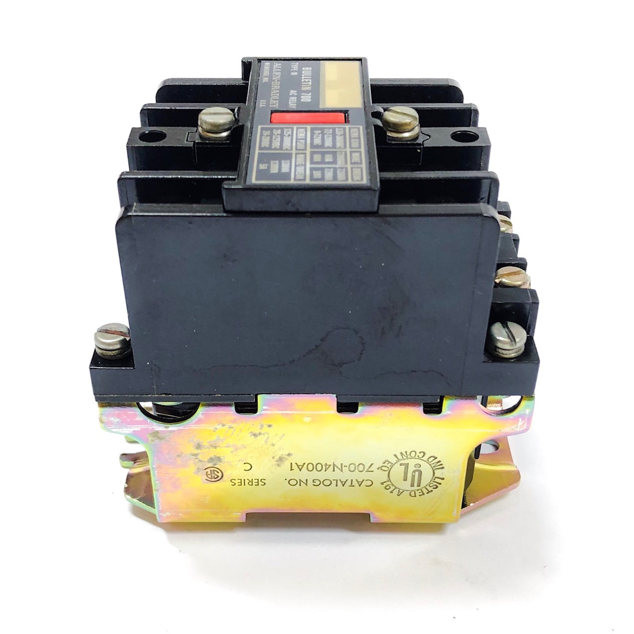 ALLEN BRADLEY INDUSTRIAL CONTROL AC RELAY NEW (B60 - 0