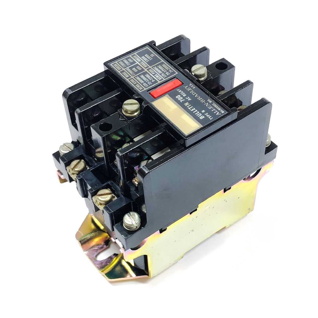 ALLEN BRADLEY INDUSTRIAL CONTROL AC RELAY NEW (B60