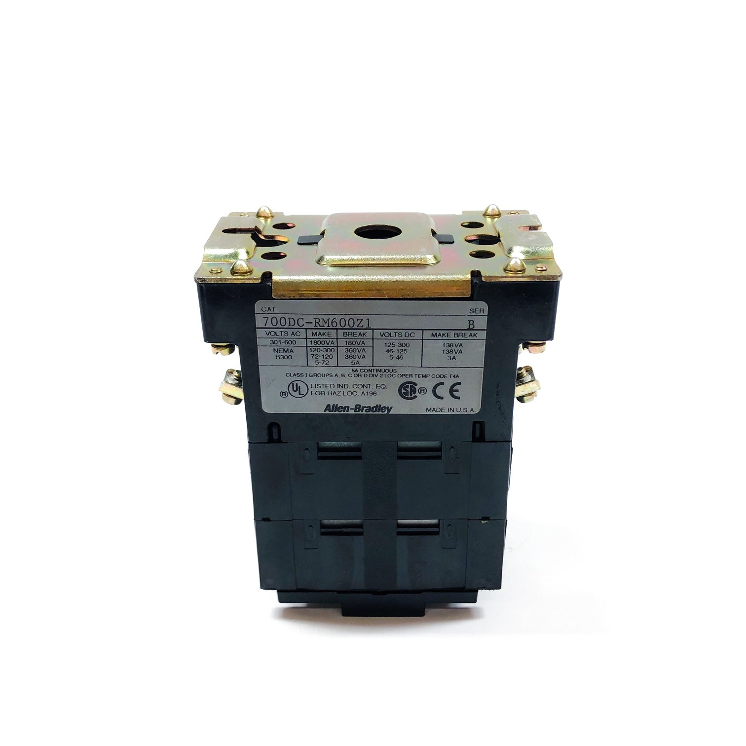 700DC-RM600Z1 Allen Bradley Magenetic Latching Relay - 0