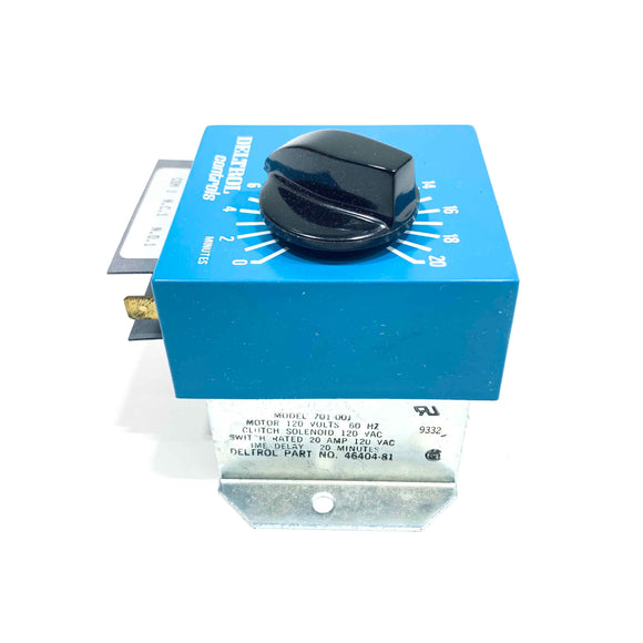 701-00J Deltrol Controls Clutch Solenoid 120 Volt, 20 Minute Time Delay