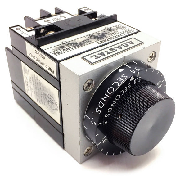 7014AC Agastat Timing Relay, 120V 1.5-15 Sec