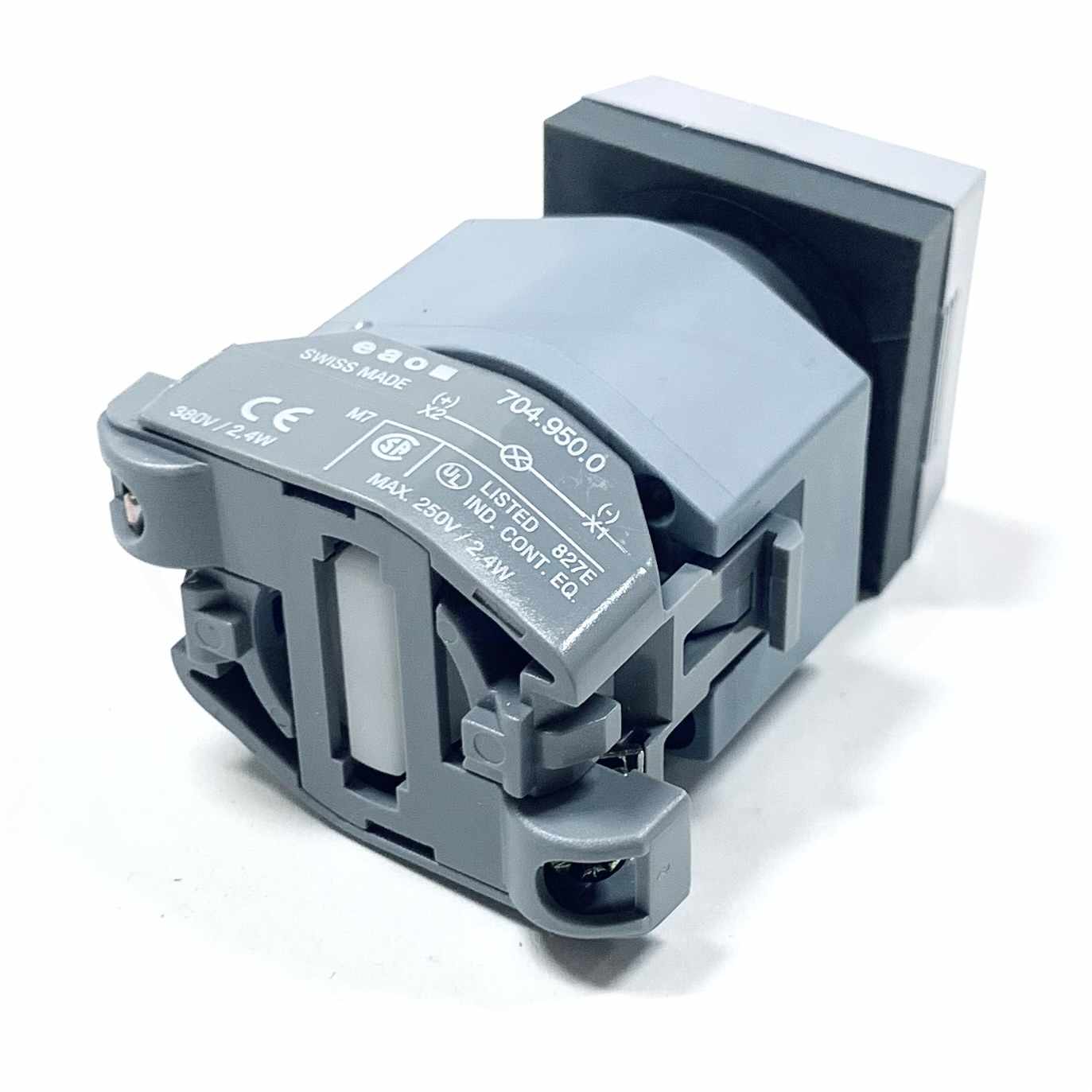 704.03-1162X EAO Square Pushbutton Switch - 0