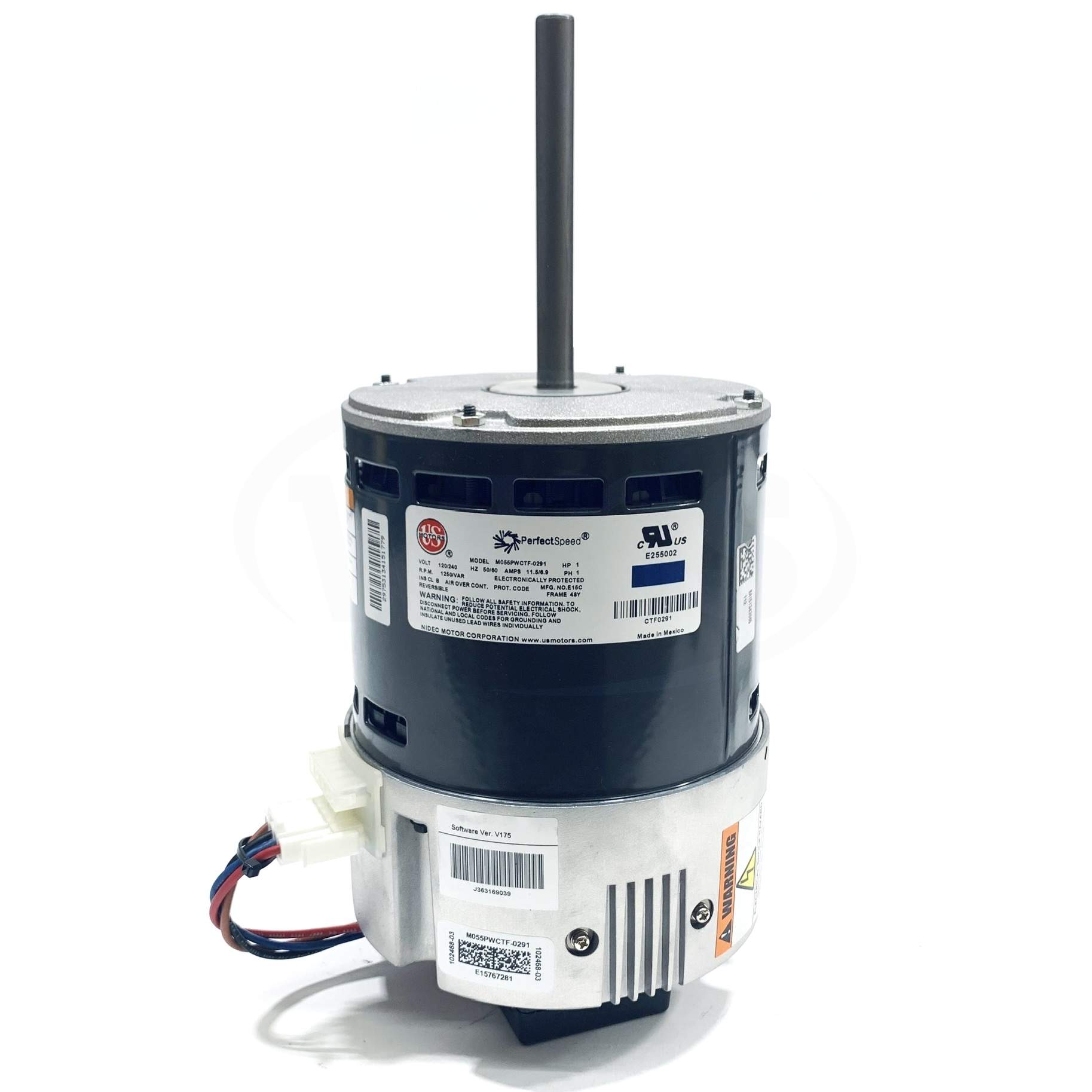 70W47 Lennox Blower Motor 1 Hp 12,000 Rpm, 120V. - 0