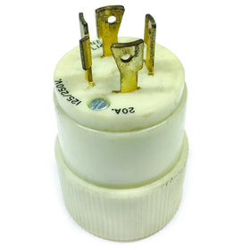 71420NP Bryant Locking Plug, 20A, 125/250V - 0