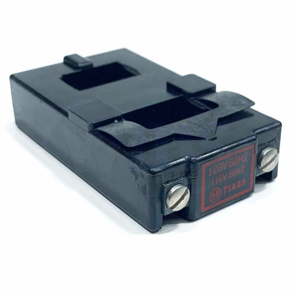 71A86 Allen-Bradley Magnetic Coil, 120V 60 Hz, 110V 50 Hz, Size 1, Series K