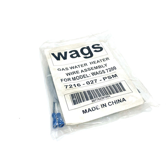 7216-027-PSM Wags Valve Wiring Harness Assembly