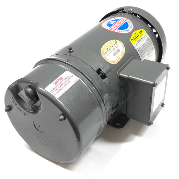 BM3554T Baldor Three Phase Motor, 1 1/2 HP