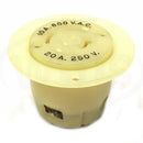 7409GC Hubbell Flanged Locking Receptacle, 10A-1