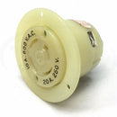 7409GC Hubbell Flanged Locking Receptacle, 10A-3
