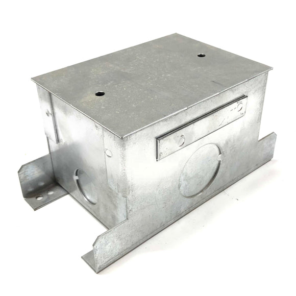 741D Galvanized Steel Floor Box Concrete Tight