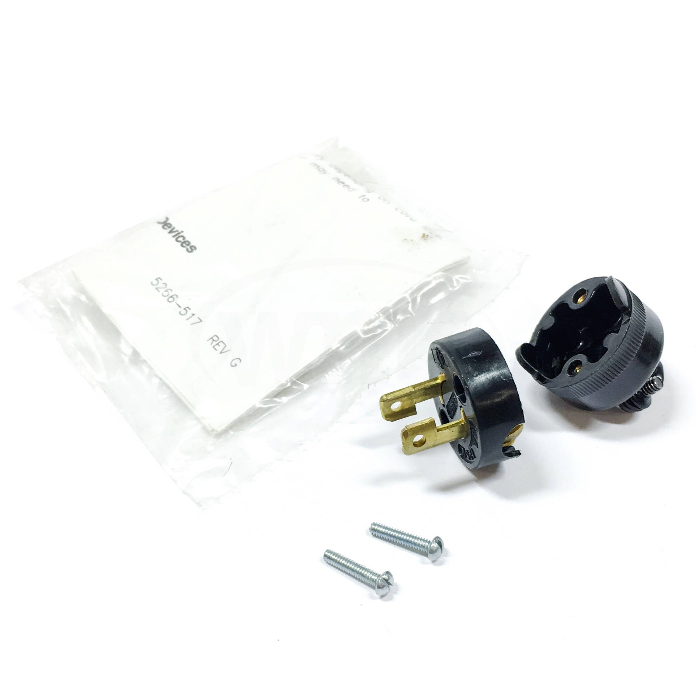 7465N Arrow Hart Midget Locking Plug 15 Amp, 125 Vo - 0