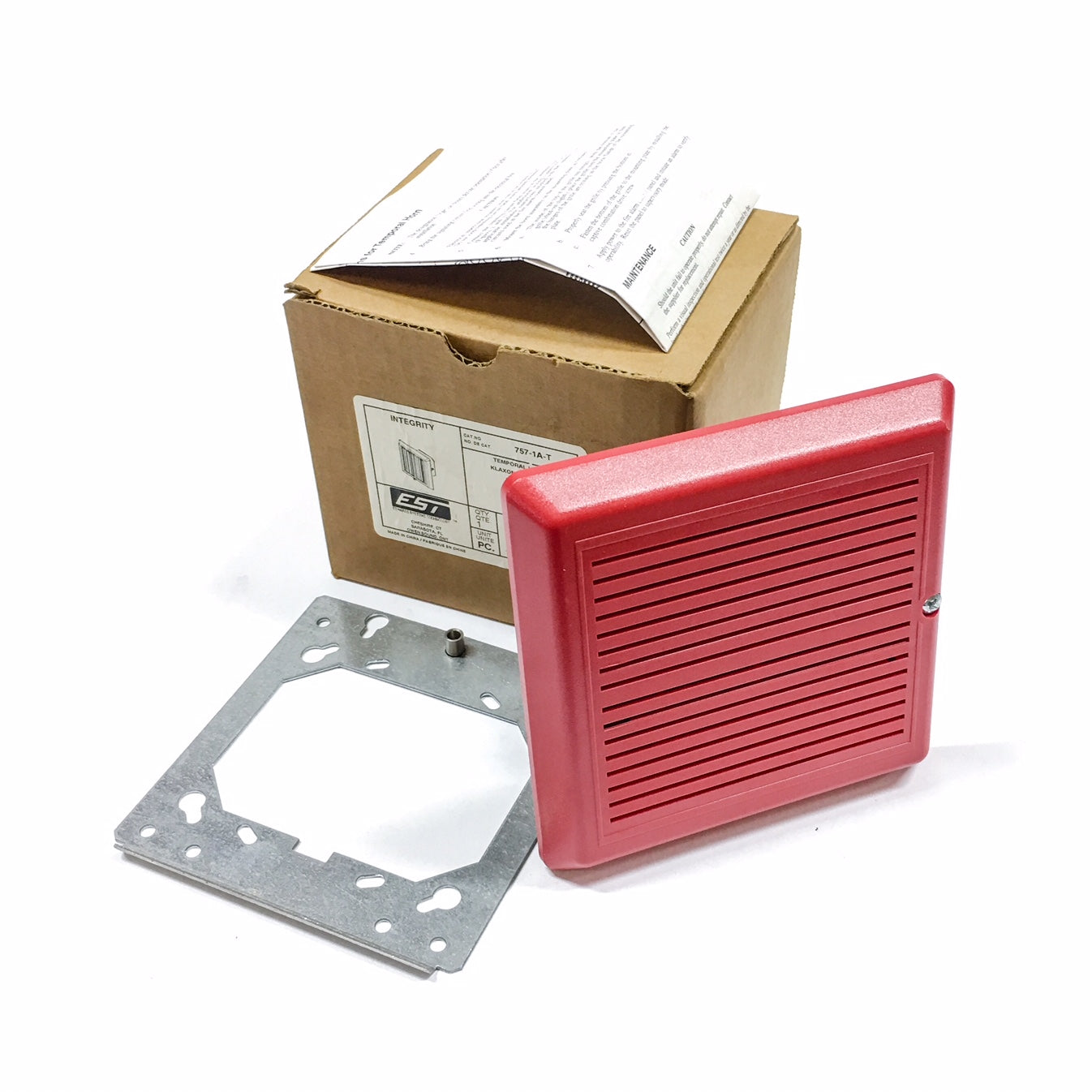Edwards EST 757-1A-T Red Weatherproof Horn - 0