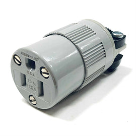 6269 Arrow Hart Safety-Grip Connector Nema 5-15R, 15A, 125V, 2P, 3W GRD