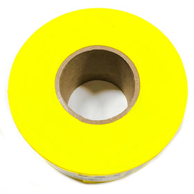 77-1001 Empire Level 3" x 1000' Yellow Caution Tape, 3 Mil - 0