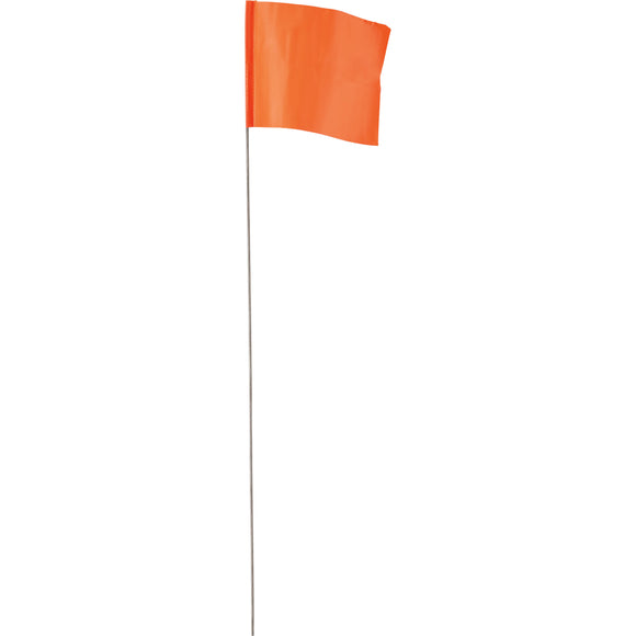 78-002 Milwaukee 100-Pack Orange Stake Flags