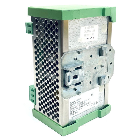 78-102-4300 Phoenix Contact Power Supply 2.5 Amp, 120 Vac 24 Vdc