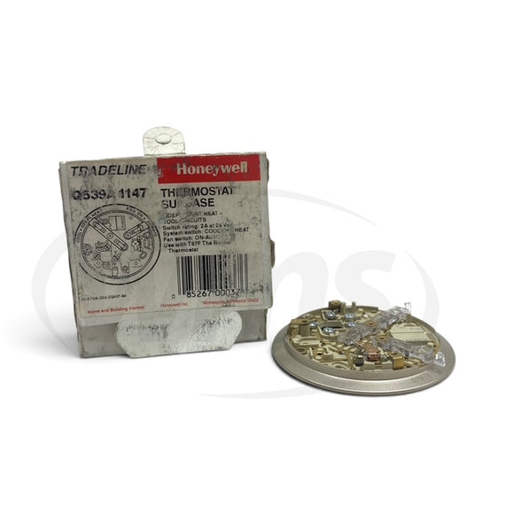 Q539A1147 Honeywell Thermostat Subbase